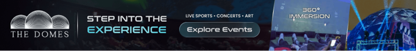 The Domes advertisement