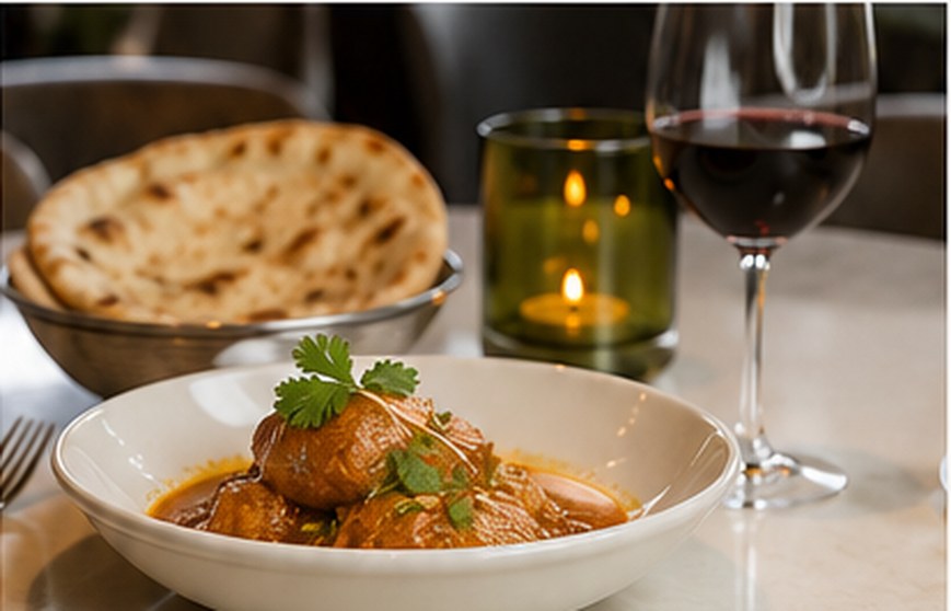 A dish at JASHN, Santa Clara